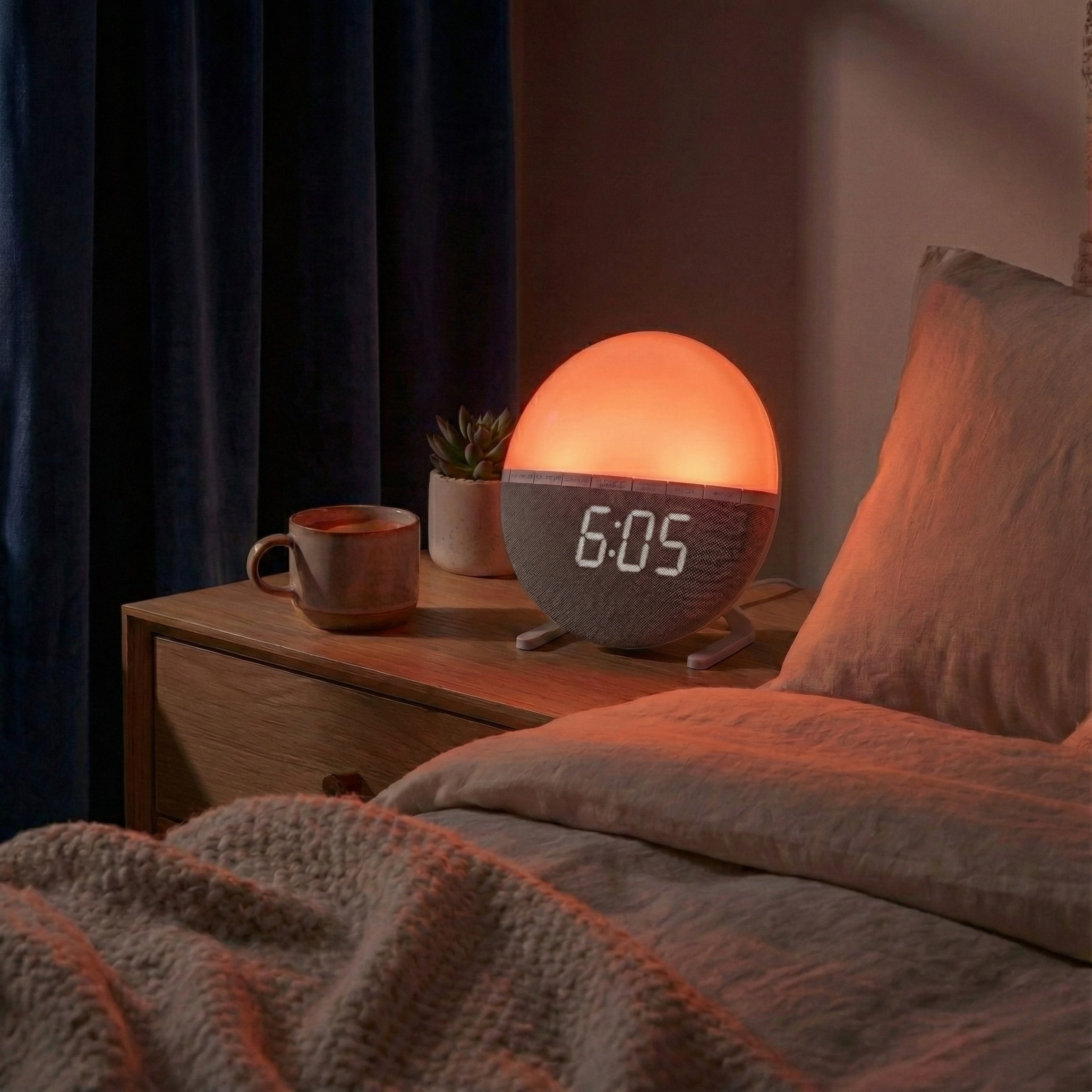 Réveil Lumineux Lever de Soleil