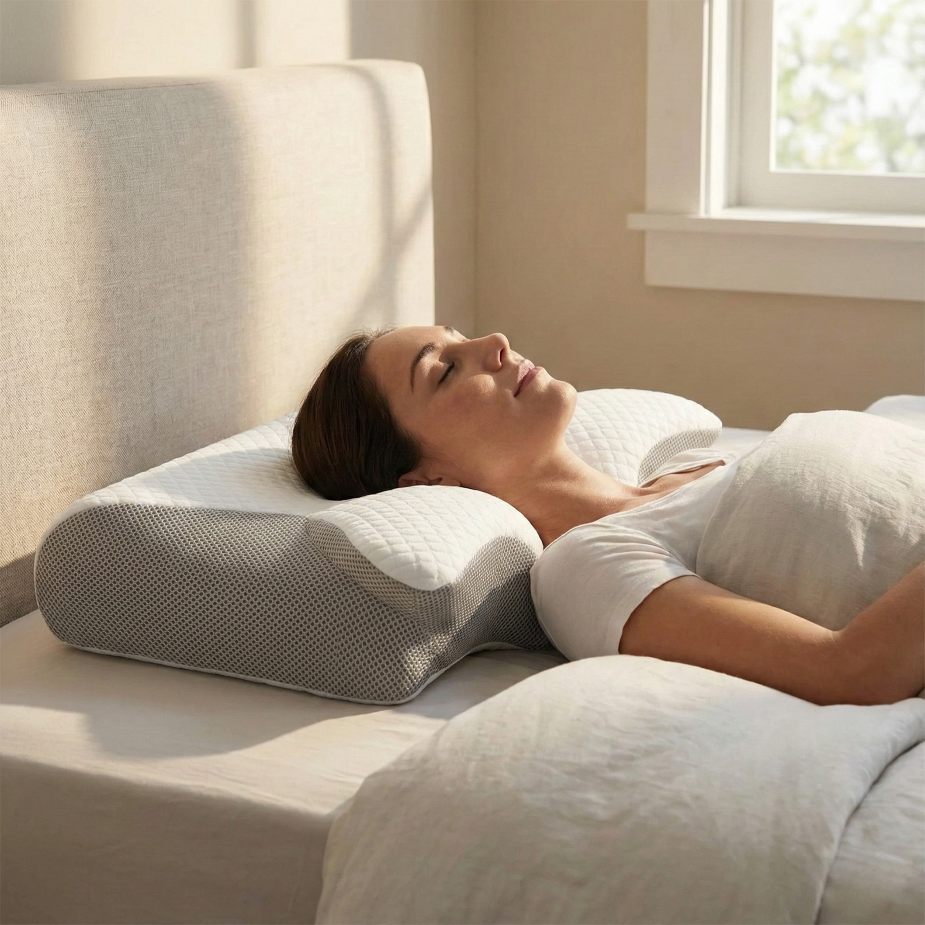 Oreiller Ergonomique à Mémoire de Forme