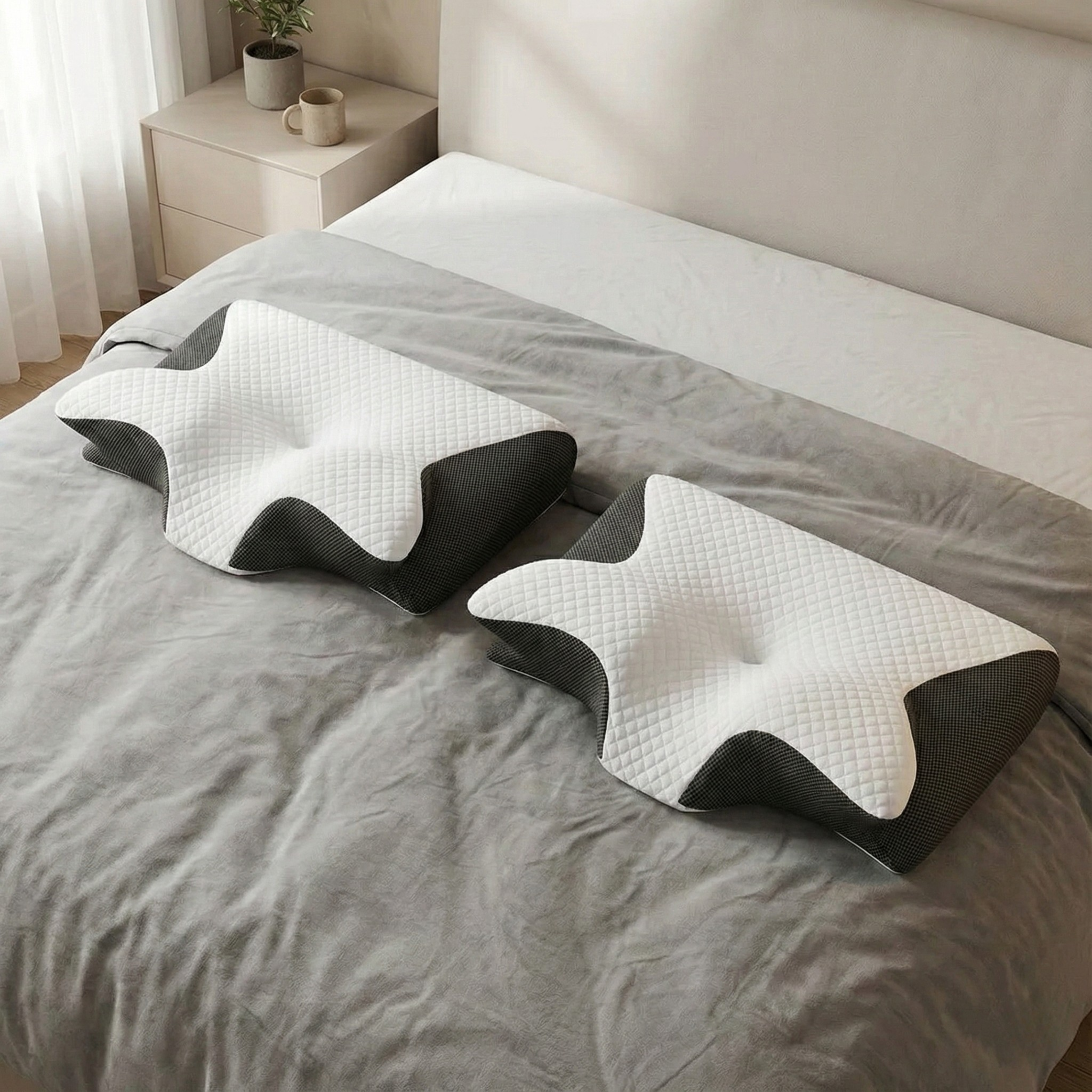 Oreiller Ergonomique à Mémoire de Forme