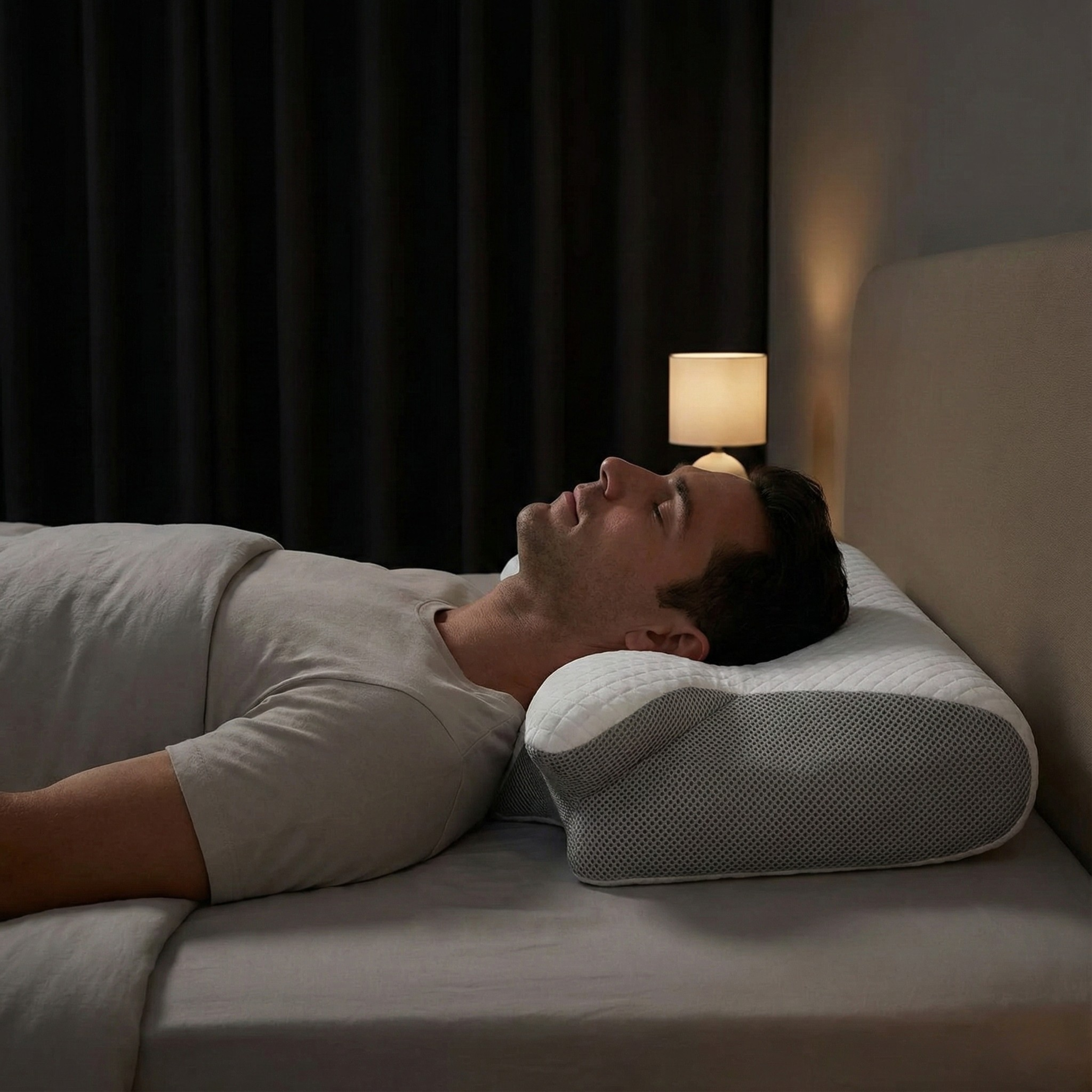 Oreiller Ergonomique à Mémoire de Forme