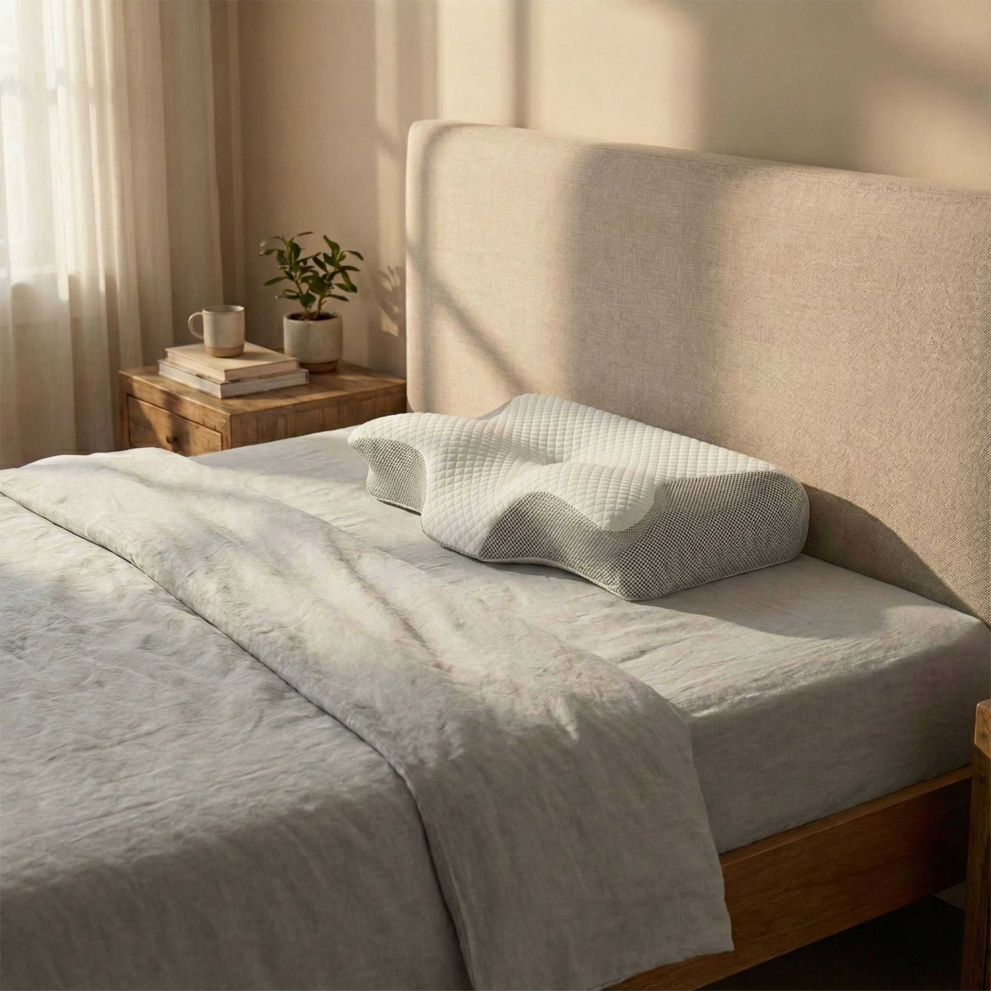 Oreiller Ergonomique à Mémoire de Forme