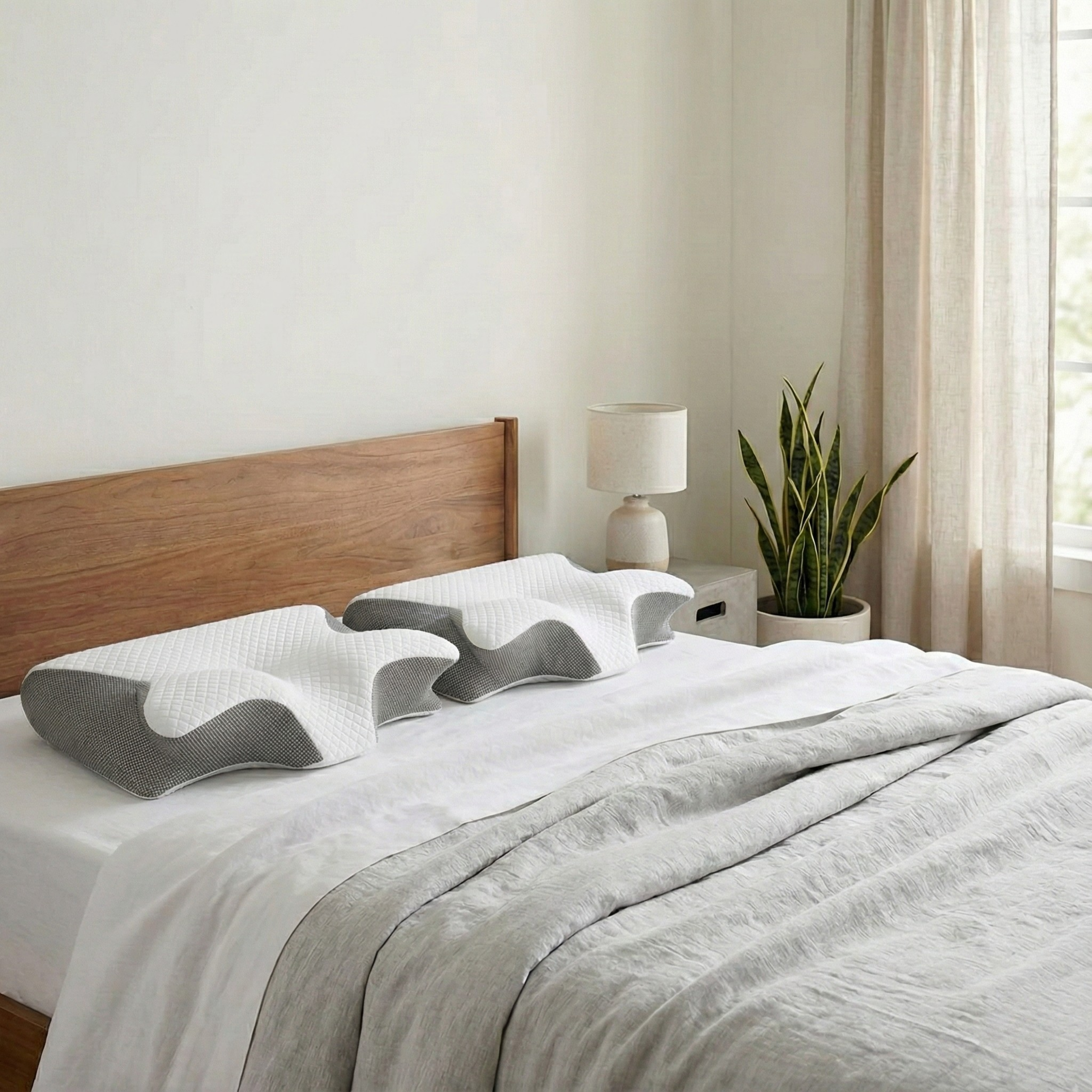 Oreiller Ergonomique à Mémoire de Forme