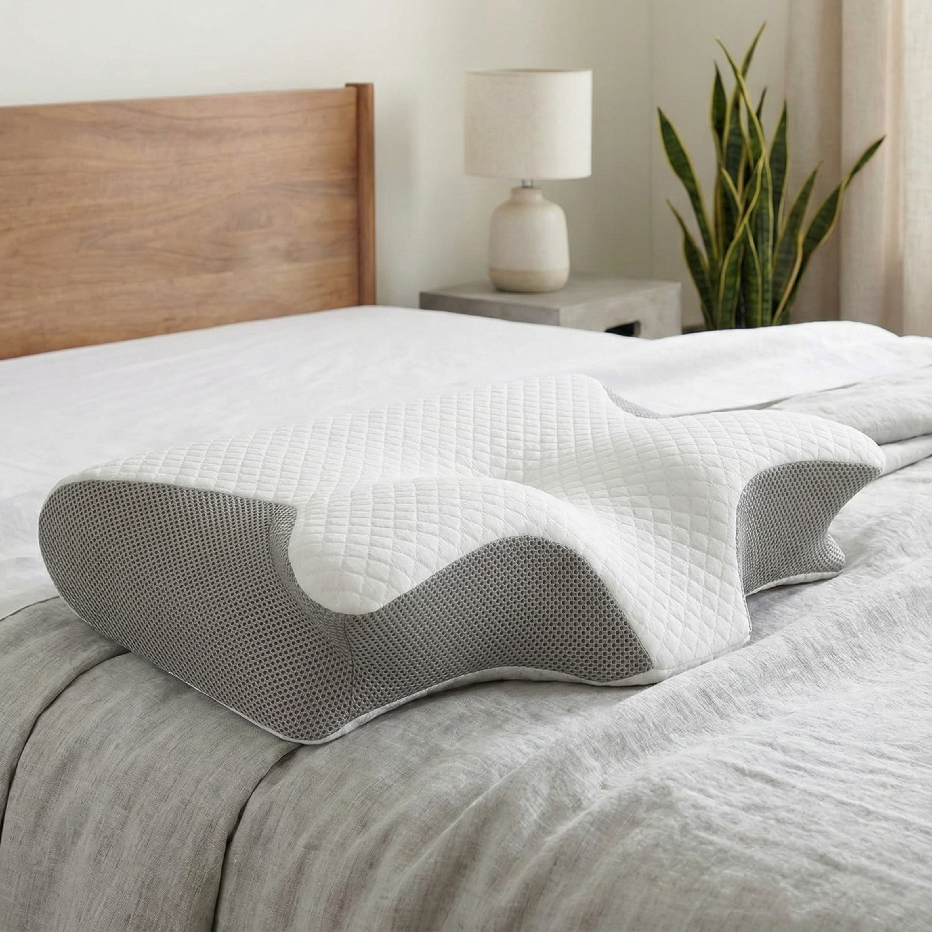 Oreiller Ergonomique à Mémoire de Forme