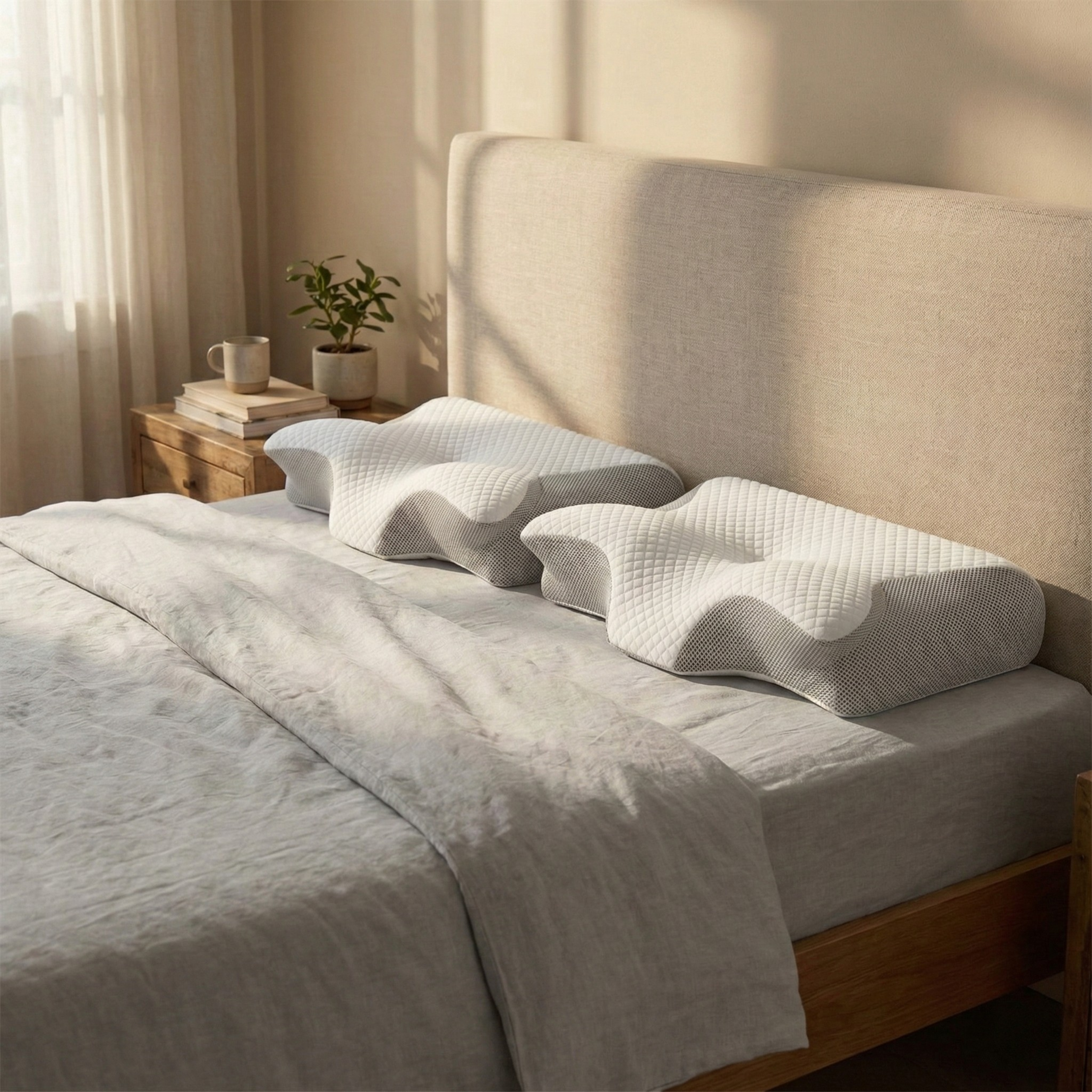 Oreiller Ergonomique à Mémoire de Forme