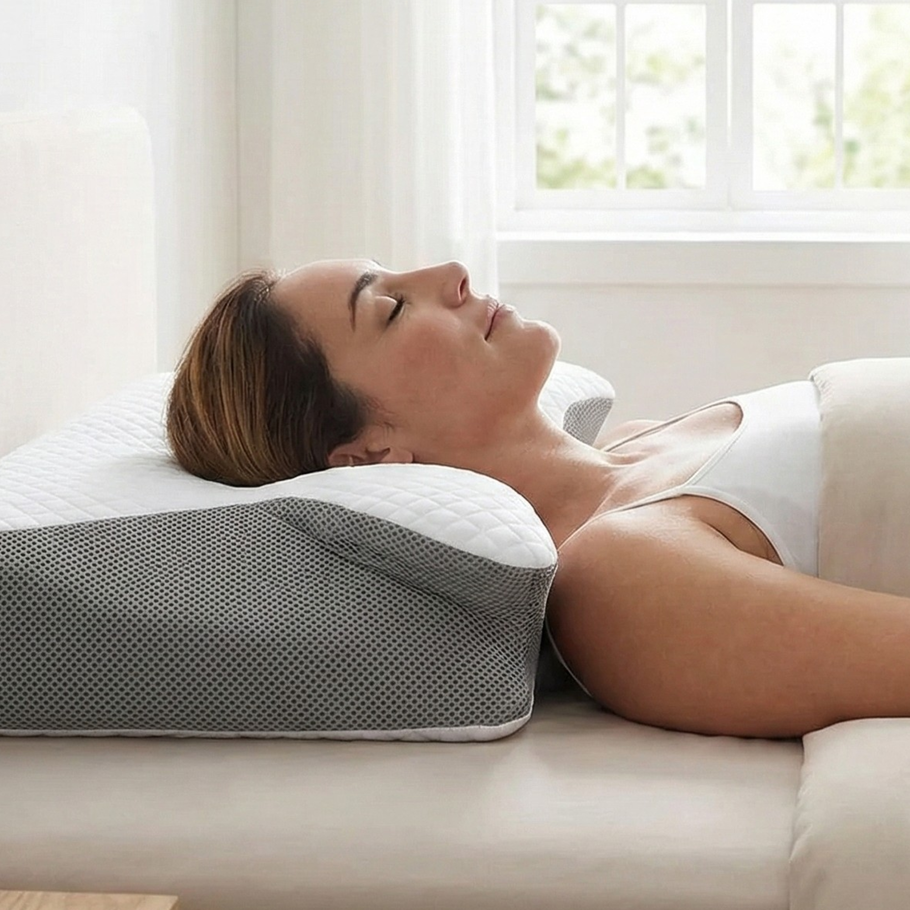 Oreiller Ergonomique à Mémoire de Forme