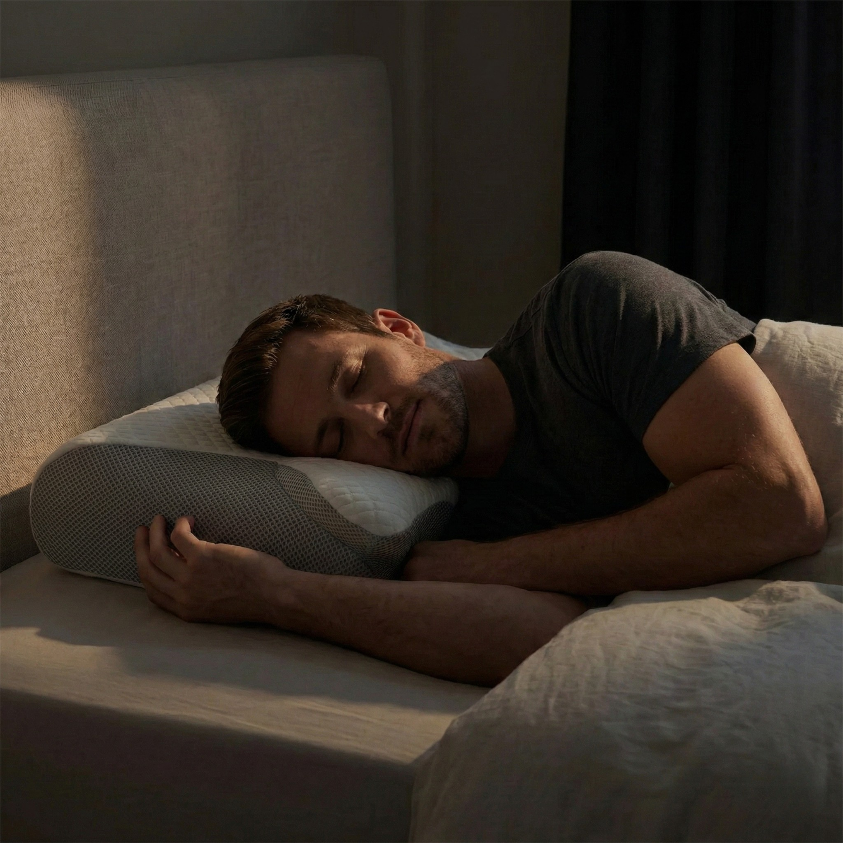 Oreiller Ergonomique à Mémoire de Forme